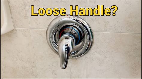 Repair Loose Shower Door Handle